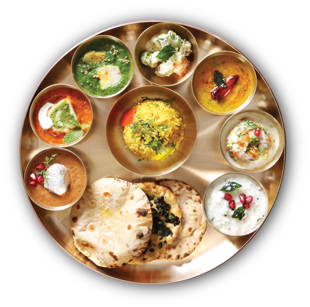indian veg thali set